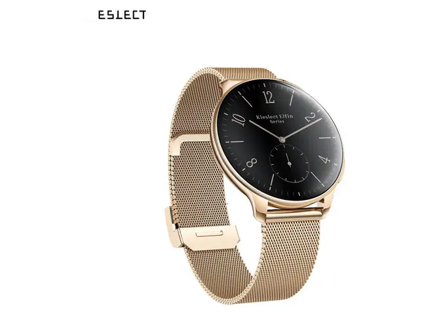 Smart Watch Kieslect Lady Watch Elfin, 1.32" AMOLED, BT 5.3 Calling, 2ATM, 280mAh, Rose Gold, 2 image