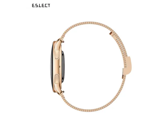 Smart Watch Kieslect Lady Watch Elfin, 1.32" AMOLED, BT 5.3 Calling, 2ATM, 280mAh, Rose Gold, 3 image