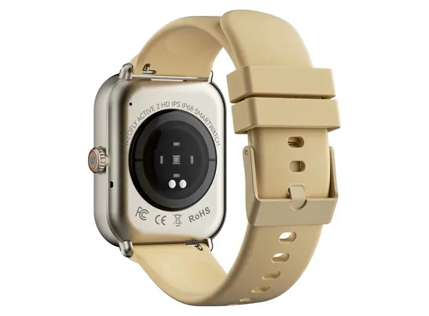 Smart Watch Weofly Active 2, 1.85" IPS, Bluetooth Calling, IP68, Gold, 4 image