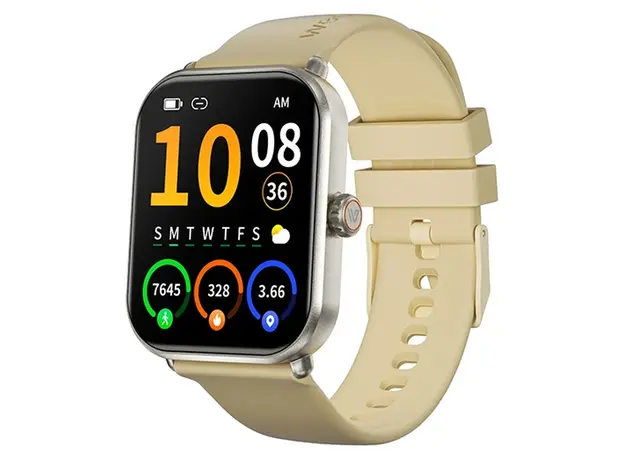 Smart Watch Weofly Active 2, 1.85" IPS, Bluetooth Calling, IP68, Gold