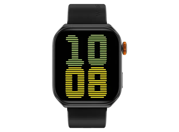 Smart Watch Weofly Edge 2, 1.85" AMOLED, 3ATM, 400mAh, Bluetooth 5.3, Black, 2 image