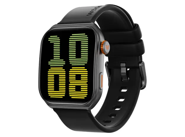 Smart Watch Weofly Edge 2, 1.85" AMOLED, 3ATM, 400mAh, Bluetooth 5.3, Black, 3 image