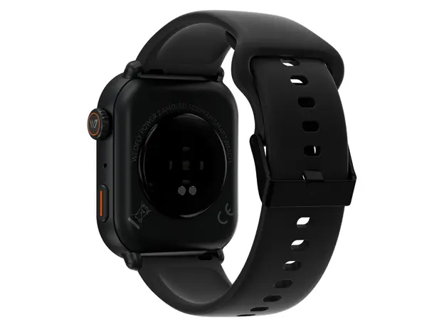 Smart Watch Weofly Power 2, 1.85" AMOLED, 1000mAh, IP68, Bluetooth 5.3, Black, 4 image