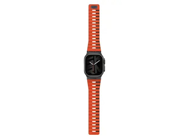 Smart Watch Strap Skinarma Gemini Magnetic Apple Watch Strap 49/46/45/44mm Orange, 2 image
