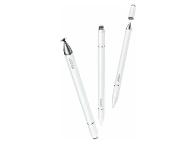 Stylus UGREEN LP952 (65854), 3-in-1 Magnetic Stylus Pen, White