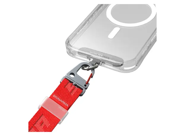 Phone Hand Strap Skinarma Scout Handstrap, Red, 3 image