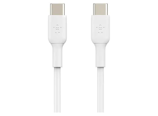 USB Cable Belkin BoostCharge USB-C to USB-C Cable 60W, 1m, White CAB003bt1MWH, 2 image