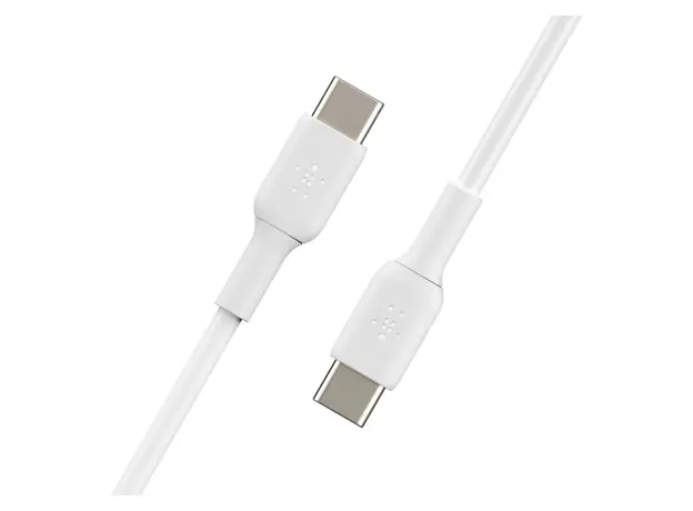 USB Cable Belkin BoostCharge USB-C to USB-C Cable 60W, 1m, White CAB003bt1MWH