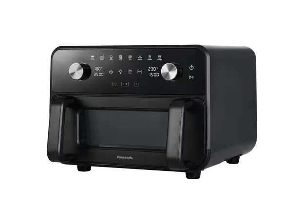 Air Fryer Panasonic NF-BC1000KXE Flex, 9.6 L, 2 Zones, Gentle Steam, 2450W, Black