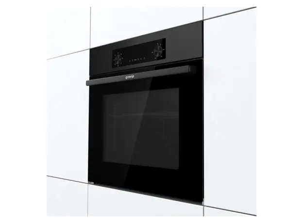Built-in Oven Gorenje BO635E1B, 61 L, 7 functions, fan, HomeMADE, EnamelClean, A, Black, 3 image