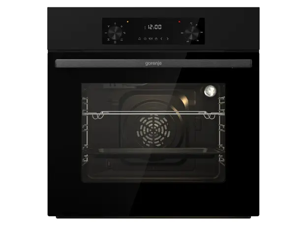 Built-in Oven Gorenje BO635E1B, 61 L, 7 functions, fan, HomeMADE, EnamelClean, A, Black