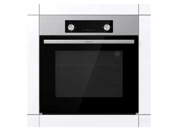 Built-in Oven Gorenje BO6635E01X, 61 L, Class A, Fan, Stainless Steel