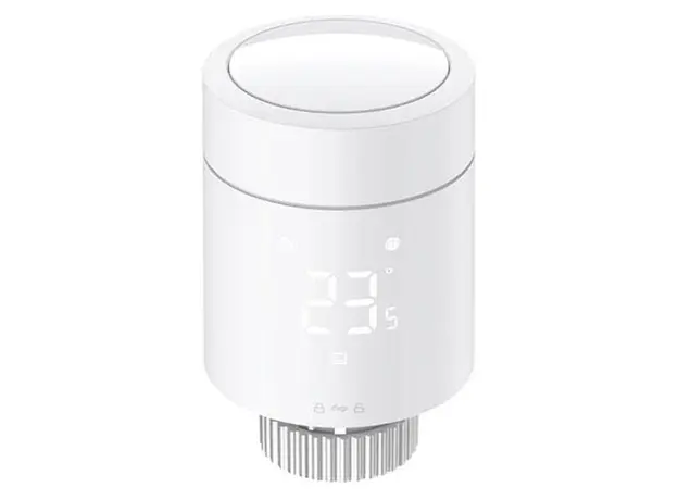 Smart Radiator Thermostat Aqara Radiator Thermostat W600, Thread/Zigbee, Matter, M30x1.5, White