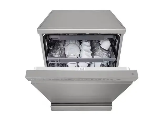 Dishwasher LG DFC513FVE.APZPMER, 14 Place Settings, 60 cm, QuadWash, Inverter, Silver, 6 image