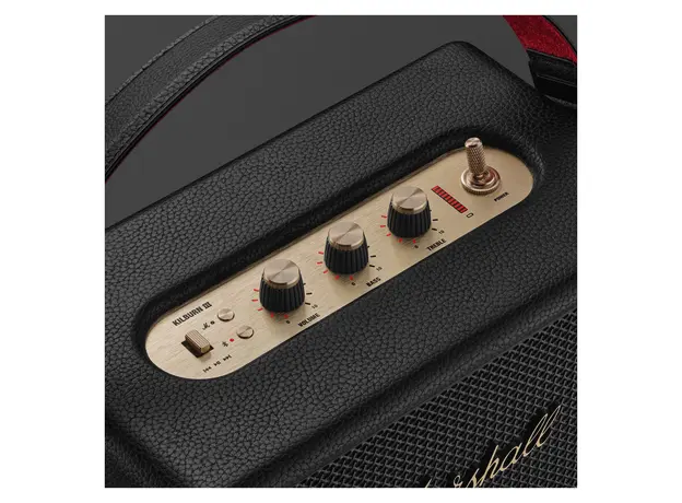 Speaker Marshall Kilburn III 1007443, Bluetooth 5.3, 50W, IP54, 50+ h, Black & Brass, 5 image