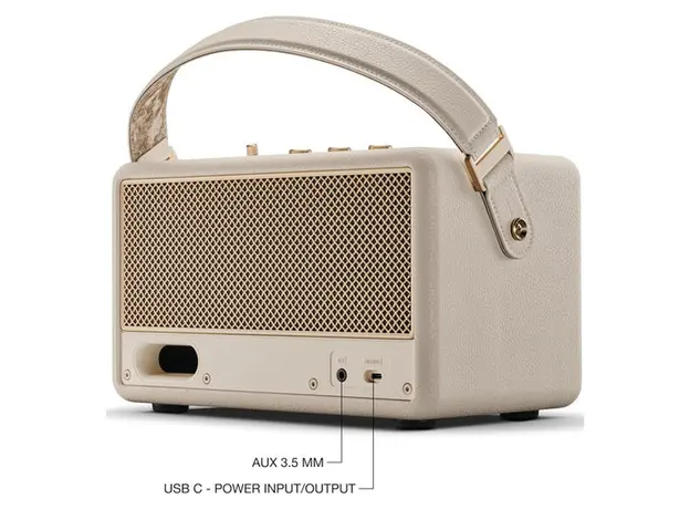 Speaker Marshall Kilburn III, Bluetooth 5.3, 50W, IP54, 50+ h, Cream, 3 image