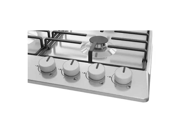 Gas Hob Hansa BHGI650103, 4 Gas Burners, Auto Ignition, Gas Control, 60 cm, Stainless Steel, 3 image