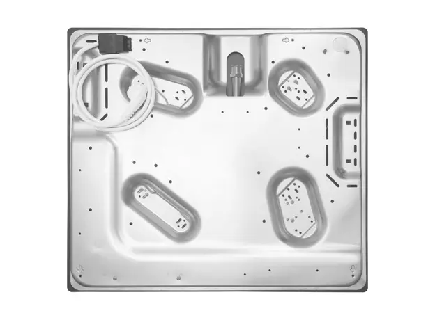 Gas Hob Hansa BHGI650103, 4 Gas Burners, Auto Ignition, Gas Control, 60 cm, Stainless Steel, 4 image