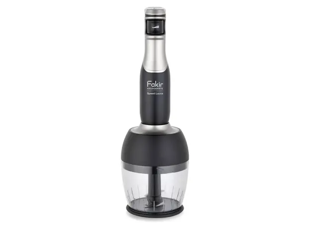 Hand Blender Set Fakir Speed Lucca 41004814, 1000W, Turbo, 500 ml Chopper, 900 ml Beaker, Black/Silver, 2 image
