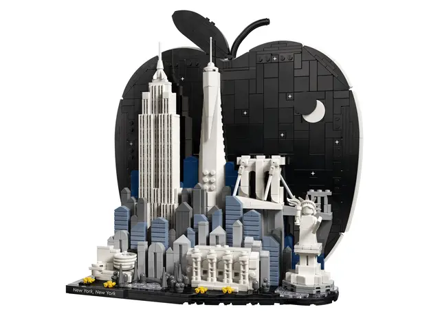 LEGO Architecture 21066 New York City – The Big Apple, 1465 pieces, 18+