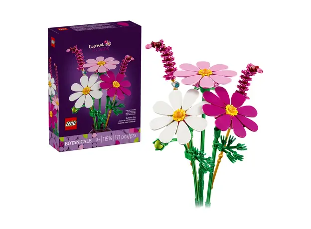 LEGO Botanicals 11514 Cosmos Flowers, 171 pieces, 9+, 2 image