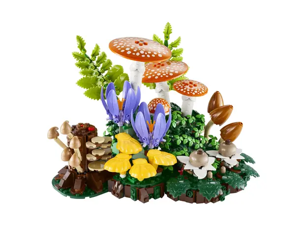 LEGO Constructor Botanicals Woodland Mushrooms 11505, 806 pieces, 18+
