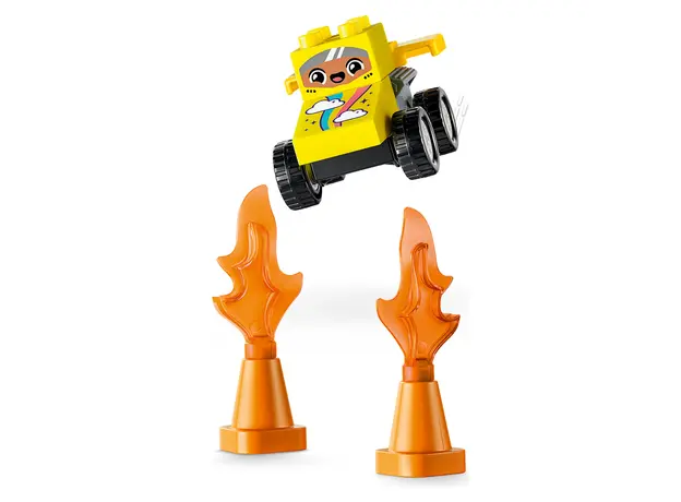 LEGO Constructor DUPLO Town 3 in 1 Creative Ramps with Vehicles 10478, 111 Pieces, 3+, 4 image
