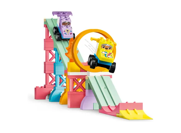 LEGO Constructor DUPLO Town 3 in 1 Creative Ramps with Vehicles 10478, 111 Pieces, 3+, 6 image