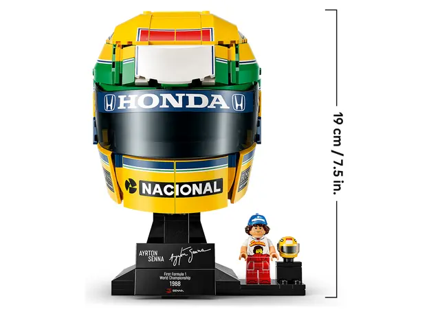 LEGO Constructor Editions Ayrton Senna Helmet 43024, 3 image