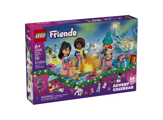 LEGO Constructor Friends Advent Calendar 2026 42698, 211 Pieces, 6+