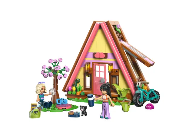 LEGO Constructor Friends Nature Glamping Cabin 42682, 295 Pieces, 6+
