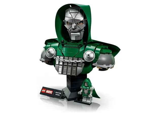 LEGO Constructor Marvel Doctor Doom Bust 76345, 379 Pieces, 18+, 5 image