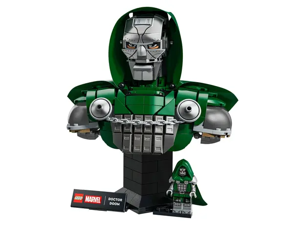 LEGO Constructor Marvel Doctor Doom Bust 76345, 379 Pieces, 18+