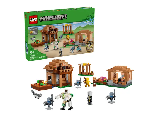 LEGO Constructor Minecraft Evoker Village Attack 21596, 6 image