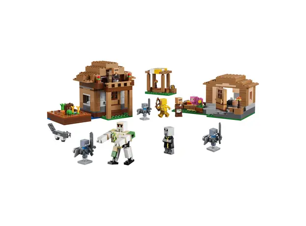 LEGO Constructor Minecraft Evoker Village Attack 21596