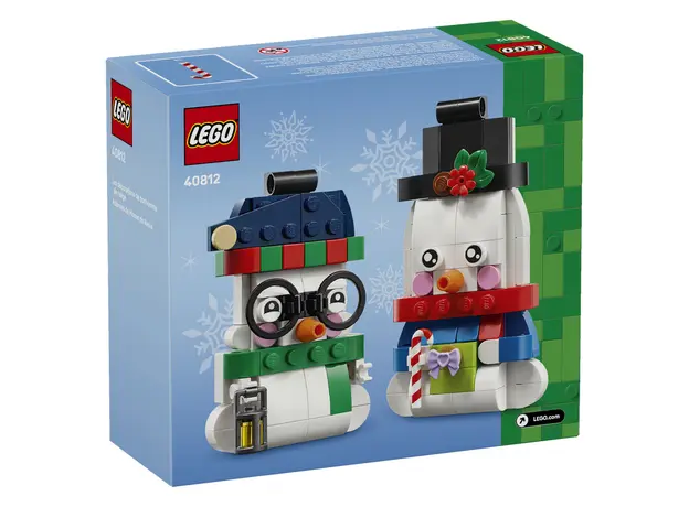 LEGO Constructor Snowman Ornaments 40812, 2 image
