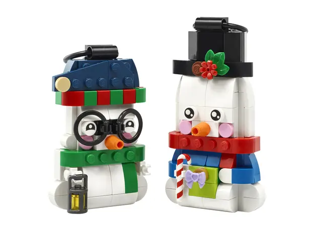 LEGO Constructor Snowman Ornaments 40812, 3 image