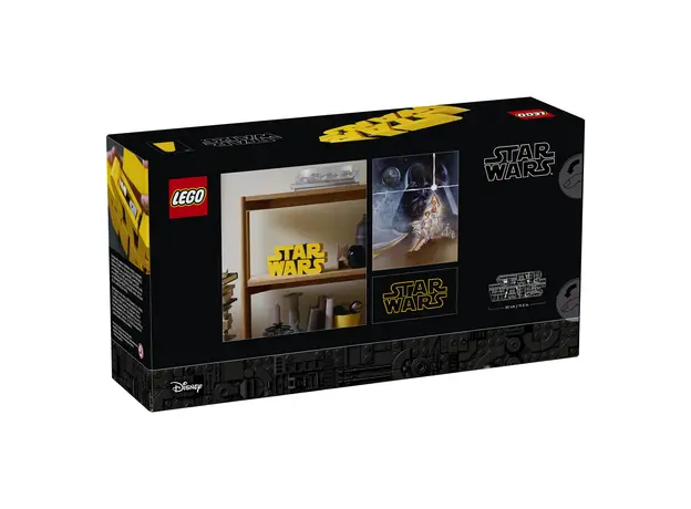 LEGO Constructor Star Wars Brick-Built Star Wars Logo 75407, 4 image