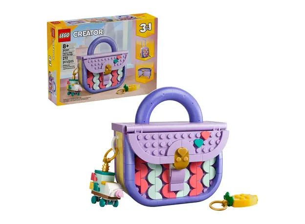LEGO Creator 3-in-1 31391 Art Fashion Bag with Storage, 272 pieces, 8+, 8 image
