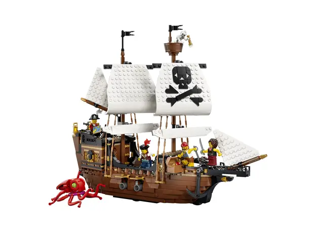 LEGO Creator 3in1 Iconic Pirate Ship 31387, 1074 Pieces, 9+