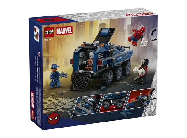 LEGO Marvel 76349 Spider-Man Prison Transport Chase, 367 pieces, 8+, 6 image