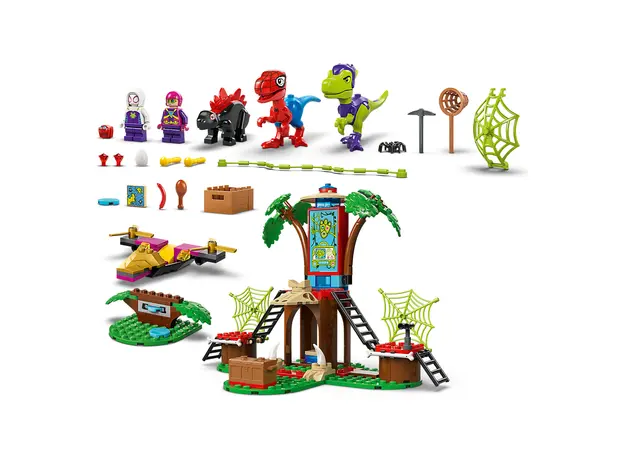 LEGO Marvel Spidey 11200 Spidey and Gobby's Raptor Battle at Tree House HQ, 143 Pieces, 4+, 4 image