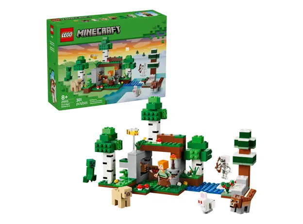 LEGO Minecraft 21593 First Night Adventure, 301 pieces, 8+, 8 image