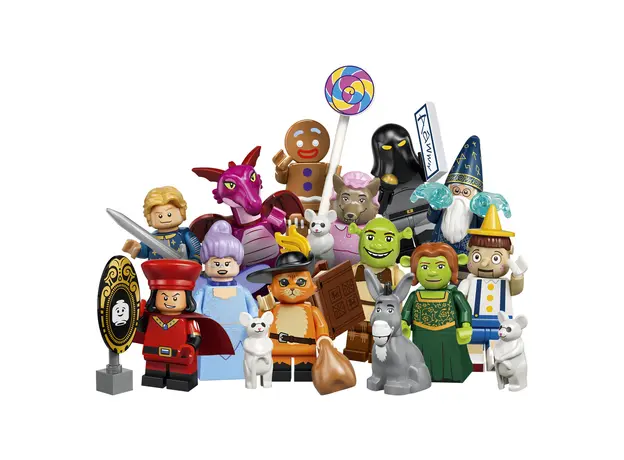 LEGO Minifigures 71053 Shrek Series, Mystery Box Minifigure (1 of 12), 6+, 2 image