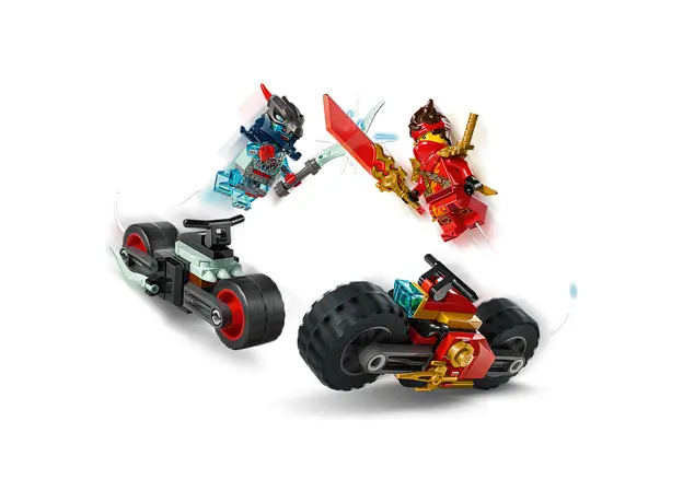 LEGO NINJAGO 71838 Kai's Motorcycle Speed Race, 2 Motorcycle Toys, 79 Pieces, 6+, 3 image