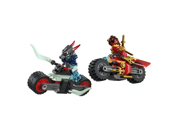 LEGO NINJAGO 71838 Kai's Motorcycle Speed Race, 2 Motorcycle Toys, 79 Pieces, 6+