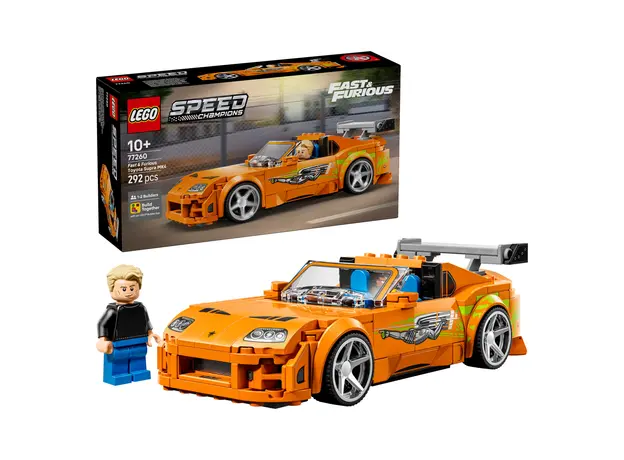 LEGO Speed Champions 77260 The Fast and The Furious Toyota Supra MK4, 292 Pieces, 10+, 2 image