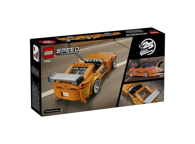 LEGO Speed Champions 77260 The Fast and The Furious Toyota Supra MK4, 292 Pieces, 10+, 7 image