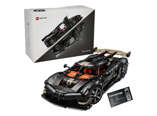 LEGO Technic 42232 Koenigsegg Sadair's Spear Megacar, 4104 pieces, 18+, 5 image