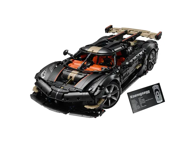 LEGO Technic 42232 Koenigsegg Sadair's Spear Megacar, 4104 pieces, 18+